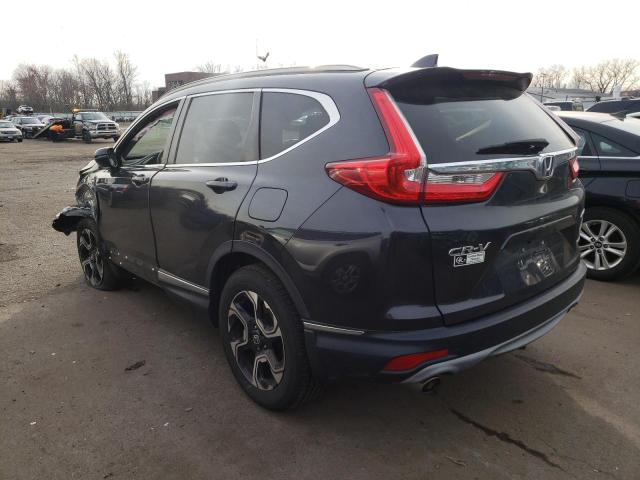 2HKRW2H9XHH647282 - 2017 HONDA CR-V TOURI CHARCOAL photo 2