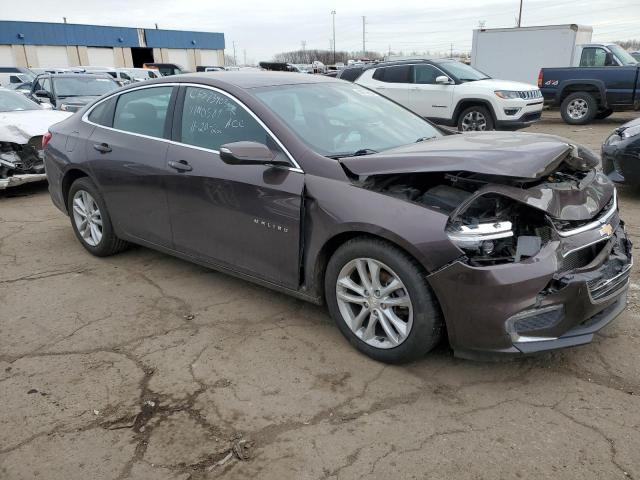 1G1ZE5ST2GF220589 - 2016 CHEVROLET MALIBU LT BROWN photo 4