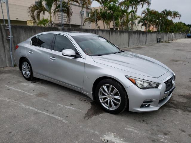 JN1EV7AR9HM833798 - 2017 INFINITI Q50 PREMIU SILVER photo 4