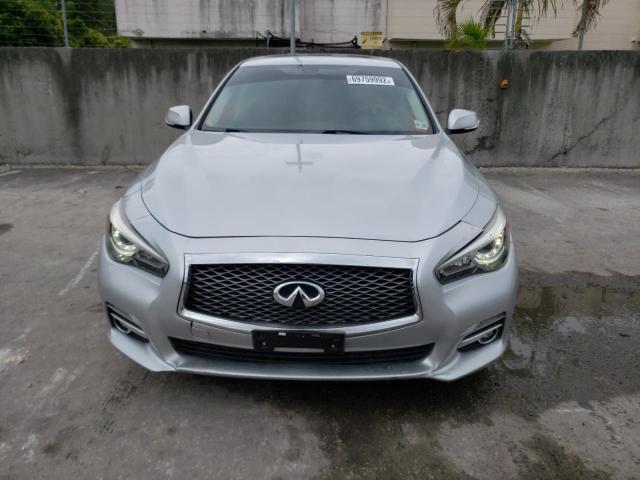 JN1EV7AR9HM833798 - 2017 INFINITI Q50 PREMIU SILVER photo 5