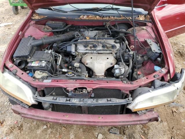 1HGCG56722A125364 - 2002 HONDA ACCORD SE RED photo 11