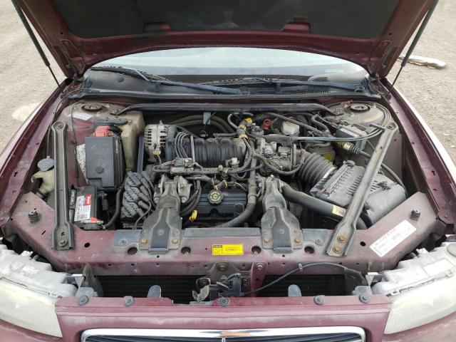 2G4WB55KXY1297995 - 2000 BUICK REGAL LS 勃艮第红 照片 11
