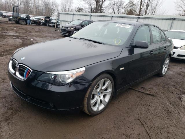 WBANB53577CP03590 - 2007 BMW 550 I BLACK photo 1