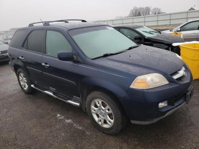 2HNYD18904H523949 - 2004 ACURA MDX TOURIN BLUE photo 4