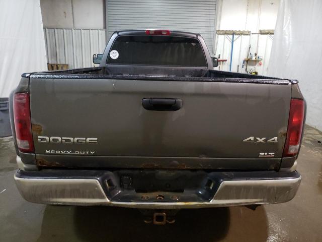3D7KU26D03G788044 - 2003 DODGE RAM 2500 S CHARCOAL photo 6