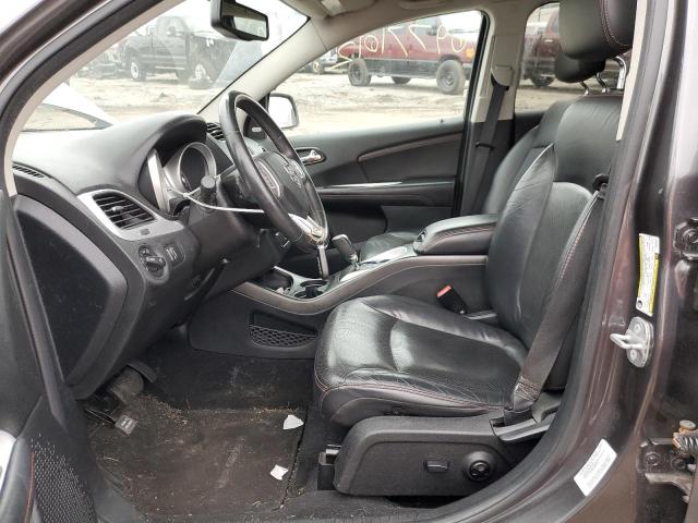 3C4PDDEG3ET309391 - 2014 DODGE JOURNEY R/ GRAY photo 7