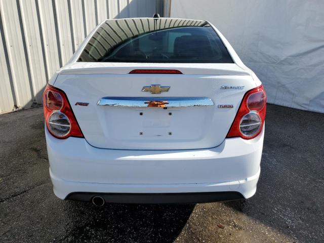 1G1JG5SB2F4139584 - 2015 CHEVROLET SONIC RS WHITE photo 6