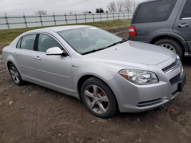 1G1ZF57579F124211 - 2009 CHEVROLET MALIBU HYB SILVER photo 4