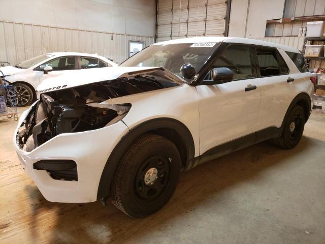 1FM5K8AC8MNA10559 - 2021 FORD EXPLORER P WHITE photo 1