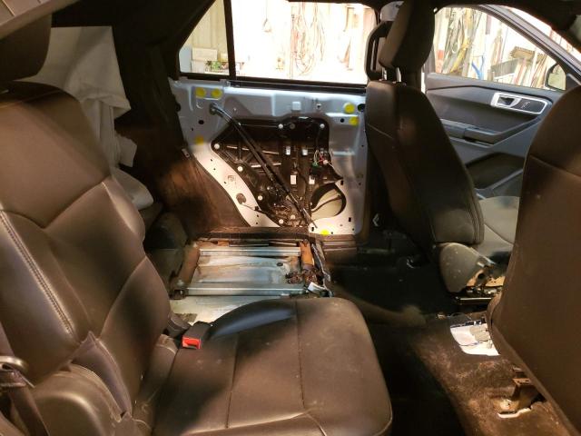 1FM5K8AC8MNA10559 - 2021 FORD EXPLORER P WHITE photo 11