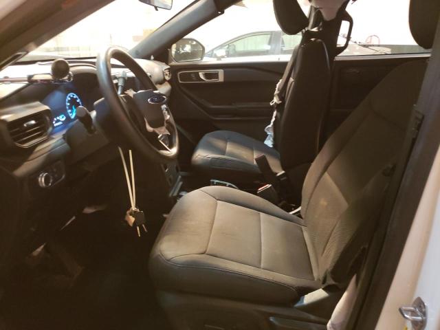 1FM5K8AC8MNA10559 - 2021 FORD EXPLORER P WHITE photo 7