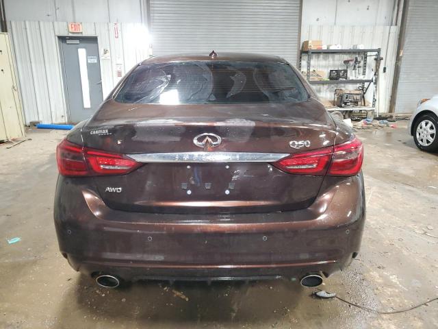 JN1EV7AR8LM254049 - 2020 INFINITI Q50 PURE BROWN photo 6