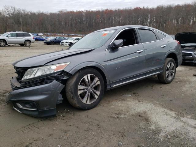 5J6TF2H52EL004218 - 2014 HONDA CROSSTOUR GRAY photo 1