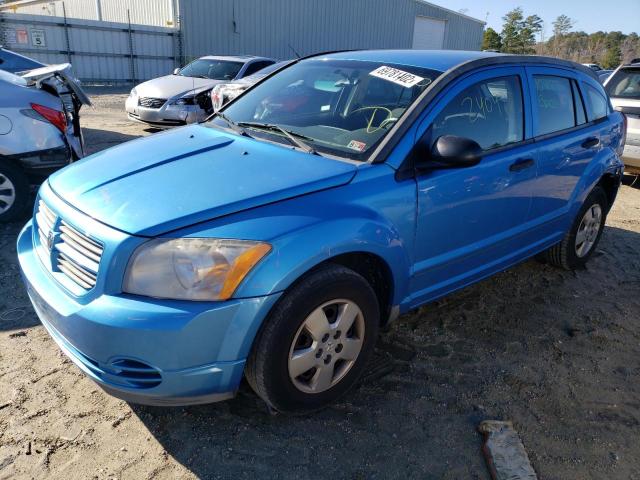 1B3HB28B88D585687 - 2008 DODGE CALIBER BLUE photo 1