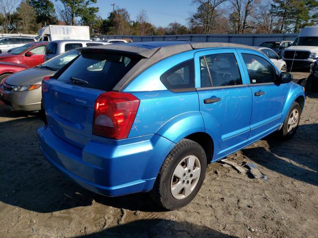 1B3HB28B88D585687 - 2008 DODGE CALIBER BLUE photo 3