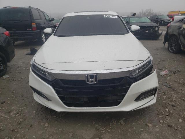 1HGCV1F50KA163561 - 2019 HONDA ACCORD EXL WHITE photo 5