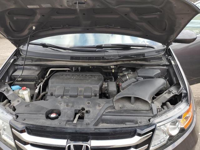 5FNRL5H65EB093384 - 2014 HONDA ODYSSEY EX GRAY photo 12