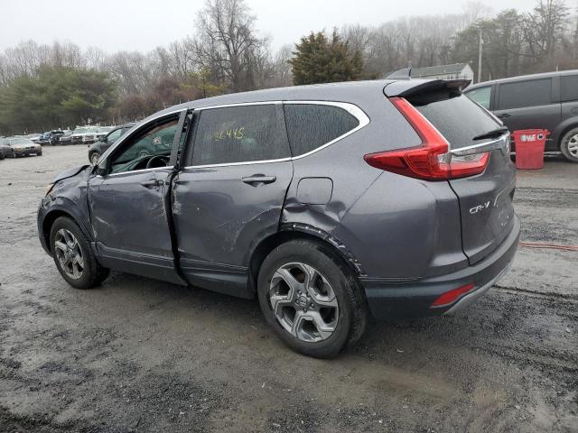 2HKRW2H83JH639943 - 2018 HONDA CR-V EXL GRAY photo 2