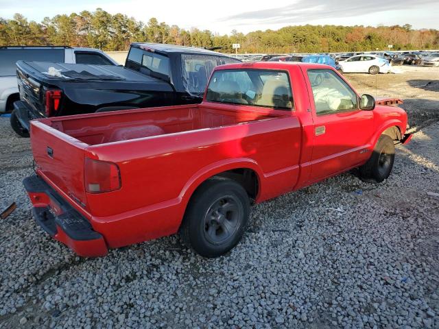 1GCCS1449WK183910 - 1998 CHEVROLET S TRUCK S1 RED photo 3