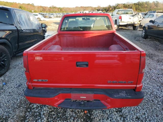1GCCS1449WK183910 - 1998 CHEVROLET S TRUCK S1 RED photo 6