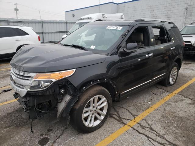 1FM5K8D81FGC53189 - 2015 FORD EXPLORER X BLACK photo 1