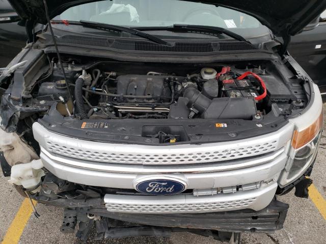 1FM5K8D81FGC53189 - 2015 FORD EXPLORER X BLACK photo 12