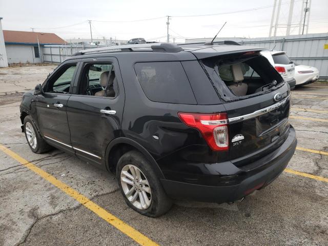 1FM5K8D81FGC53189 - 2015 FORD EXPLORER X BLACK photo 2