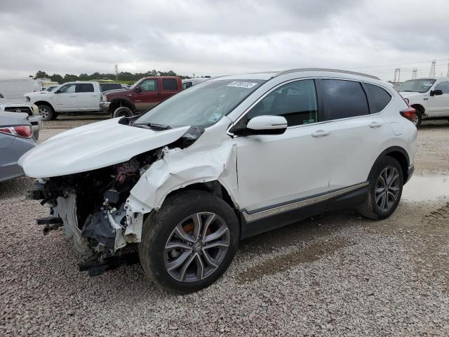 2HKRW1H91LH401613 - 2020 HONDA CR-V TOURI WHITE photo 1