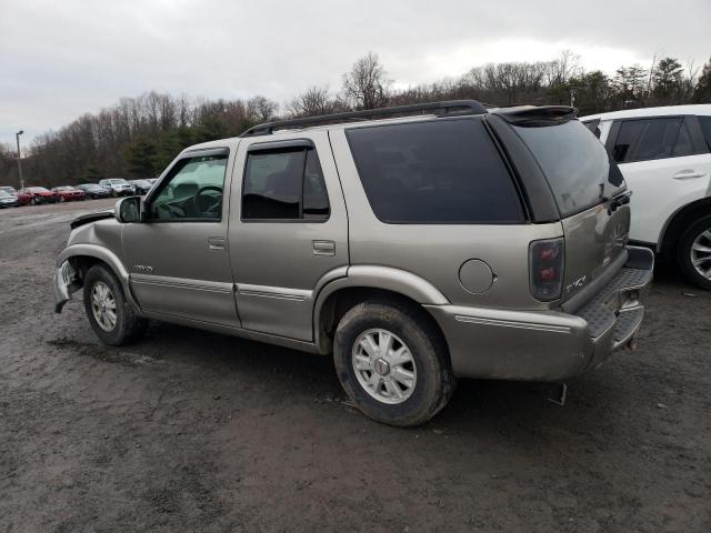 1GKDT13W7Y2133728 - 2000 GMC JIMMY / EN GRAY photo 2