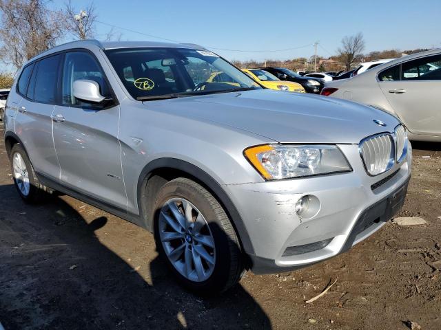 5UXWX9C50D0D06933 - 2013 BMW X3 XDRIVE2 SILVER photo 4