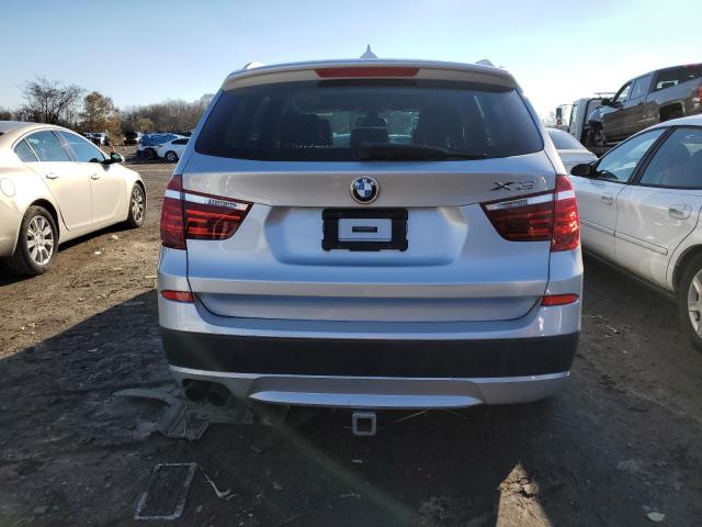 5UXWX9C50D0D06933 - 2013 BMW X3 XDRIVE2 SILVER photo 6