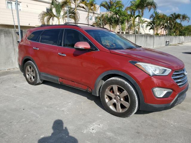 KM8SN4HF1DU017491 - 2013 HYUNDAI SANTA FE G RED photo 4