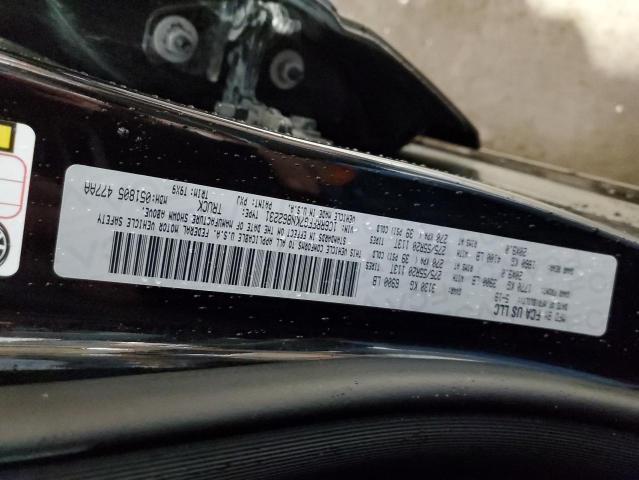 1C6RRFFG7KN862231 - 2019 RAM 1500 BIG H BLACK photo 13