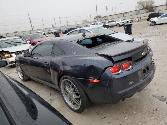 2G1FB1E31D9168182 - 2013 CHEVROLET CAMARO LT1 BLACK photo 2