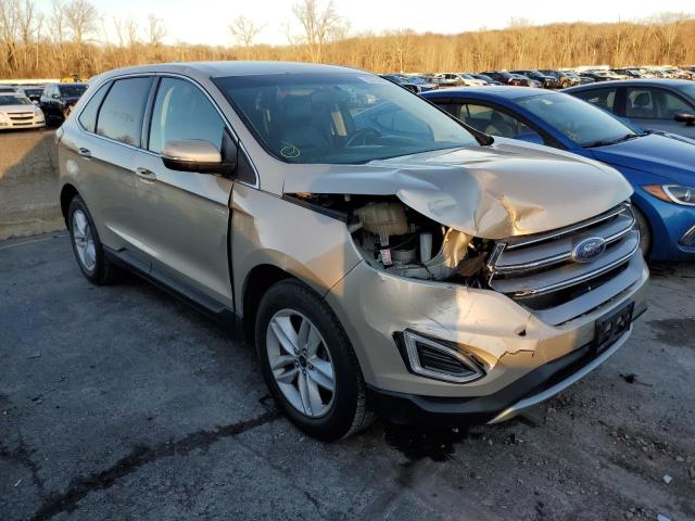 2FMPK4J88JBC42289 - 2018 FORD EDGE SEL GRAY photo 4