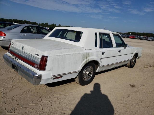 1LNBM81F1KY800501 - 1989 LINCOLN TOWN CAR WHITE photo 3