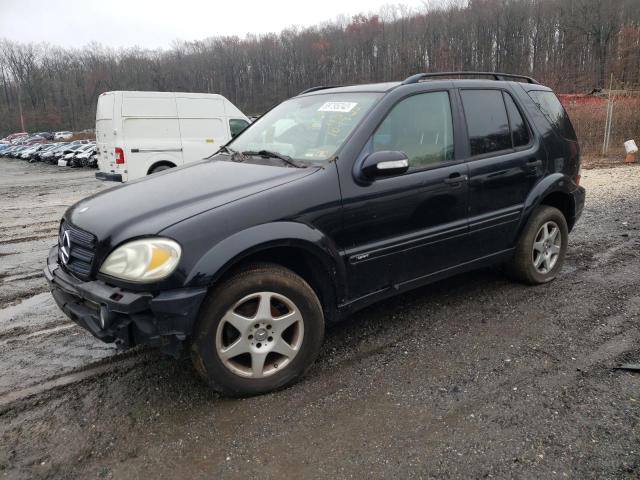 4JGAB54E72A346959 - 2002 MERCEDES-BENZ ML 320 BLACK photo 1