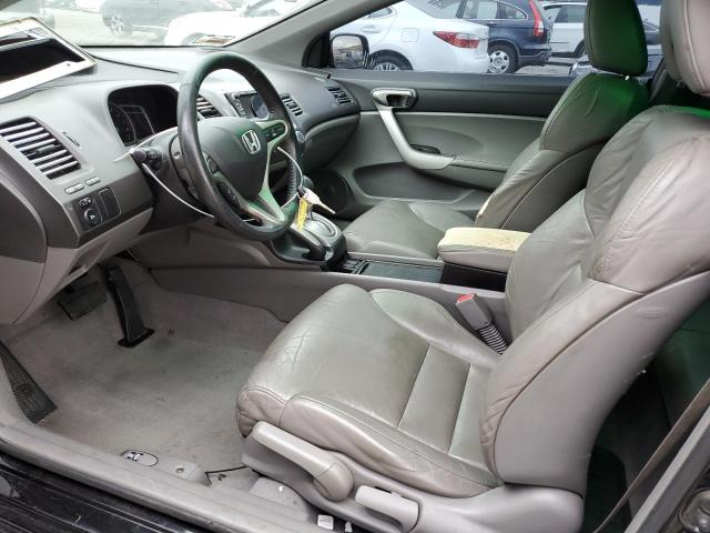 2HGFG12938H546680 - 2008 HONDA CIVIC EXL أسود صورة 7