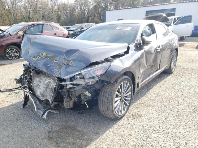 KNALB4J15K5173814 - 2019 KIA CADENZA PR GRAY photo 2