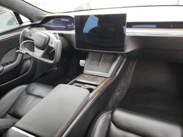 5YJSA1E60MF435679 - 2021 TESLA MODEL S Սև լուսանկար 8