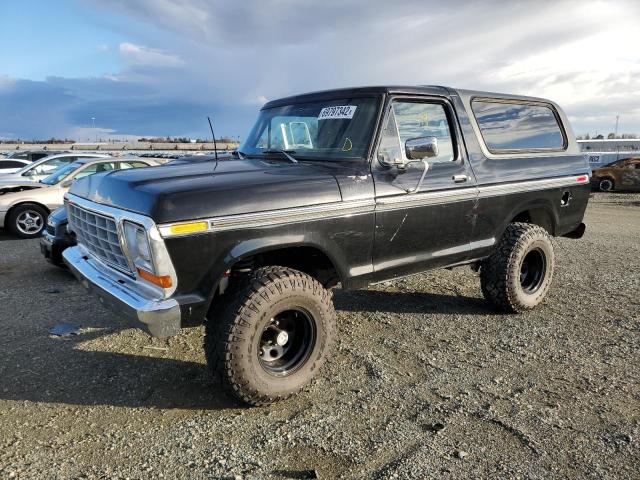 U15SLED8705 - 1979 FORD BRONCO BLACK photo 1