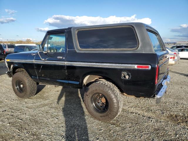 U15SLED8705 - 1979 FORD BRONCO BLACK photo 2