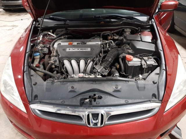 1HGCM56347A203057 - 2007 HONDA ACCORD SE RED photo 11