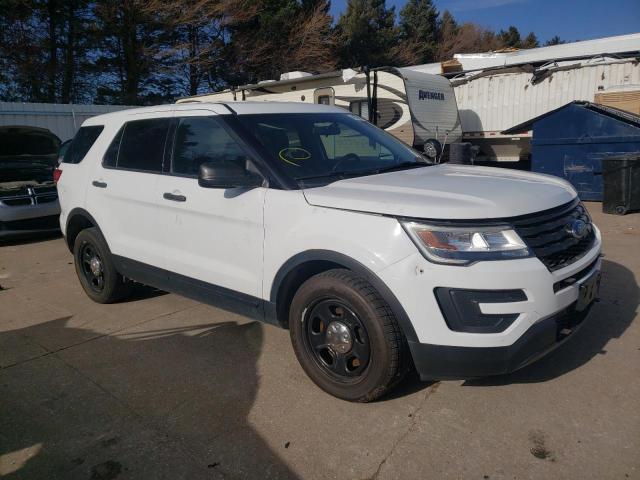 1FM5K8AR9HGD06124 - 2017 FORD EXPLORER P WHITE photo 4