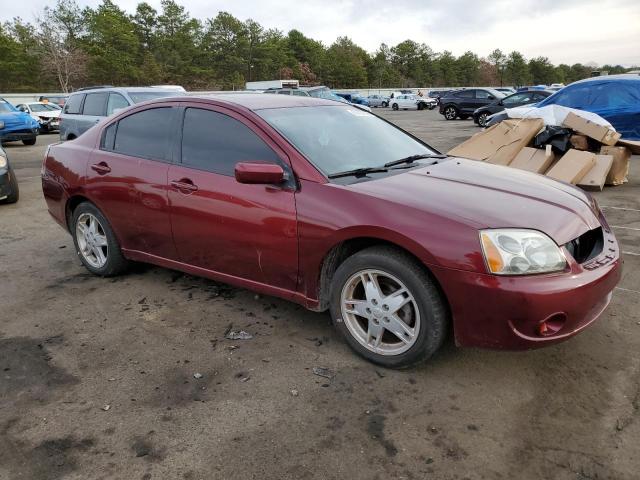 4A3AB36F57E068333 - 2008 MITSUBISHI GALANT RED photo 4