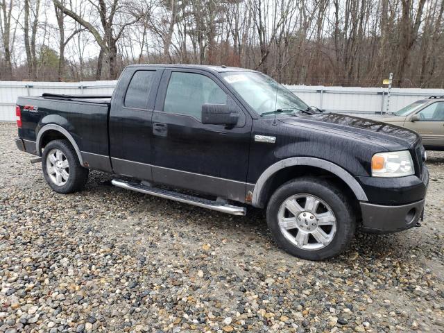 1FTPX14516NB53293 - 2006 FORD F150 BLACK photo 4