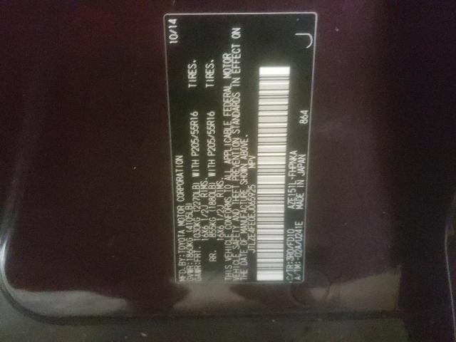 JTLZE4FE0EJ065925 - 2014 TOYOTA SCION XB 勃艮第红 照片 13