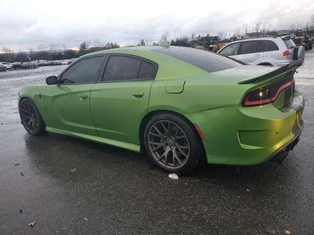 2C3CDXL90GH214422 - 2016 DODGE CHARGER SR GREEN photo 2