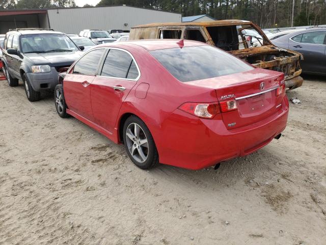 JH4CU2F85CC010325 - 2012 ACURA TSX SE RED photo 3