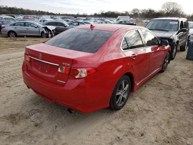 JH4CU2F85CC010325 - 2012 ACURA TSX SE RED photo 4